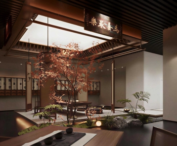 New Chinese Style Tea House-ID:331826935