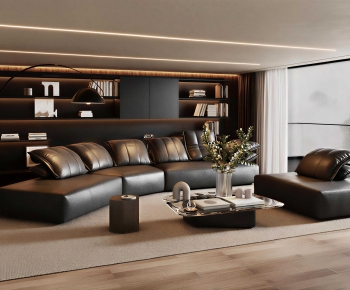 Modern A Living Room-ID:284309418