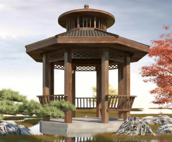 New Chinese Style Pavilion-ID:740730846