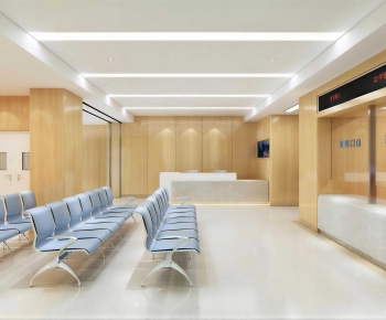 Modern Hospital Hall-ID:467273953