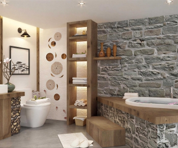 Wabi-sabi Style TOILET-ID:852916004