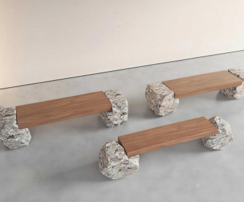 Wabi-sabi Style Bench-ID:961605075