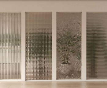 Modern Glass Screen Partition-ID:772578003