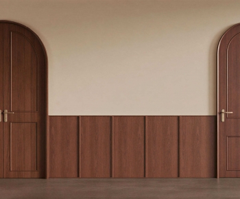 French Style Single Door-ID:676714905