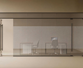 Modern Glass Screen Partition-ID:524554018