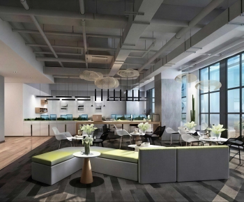 Industrial Style Office Rest Area-ID:485765936