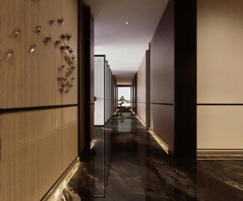 New Chinese Style Corridor-ID:187887911