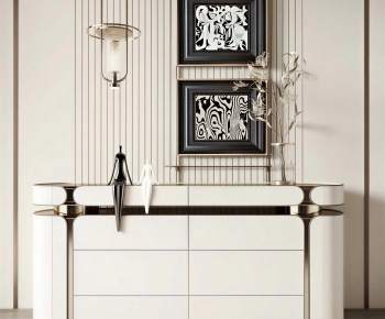 Modern Entrance Cabinet-ID:393302928