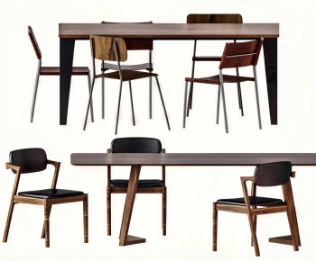 Modern Dining Table And Chairs-ID:545570946