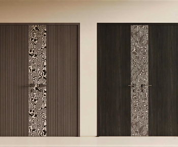 New Chinese Style Double Door-ID:368541965