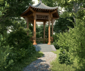 Chinese Style Pavilion-ID:334676982
