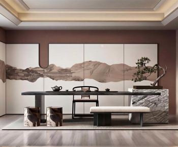 New Chinese Style Tea House-ID:184800679