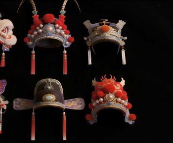 Chinese Style Hat-ID:919256938