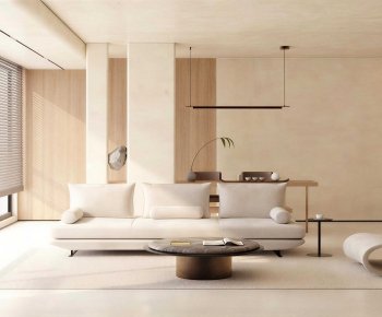Wabi-sabi Style A Living Room-ID:777230312