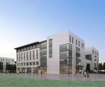 Modern Appearance Of Commercial Building-ID:621280911