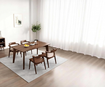 Modern Dining Table And Chairs-ID:910250909