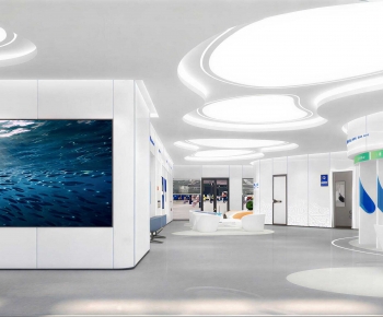 Modern Exhibition Hall-ID:207619919