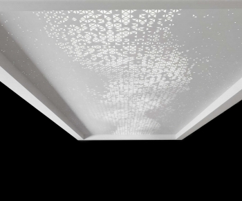 Modern Suspended Ceiling-ID:658902883