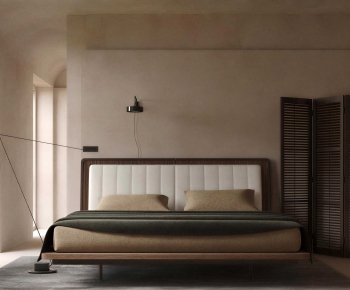 Modern Double Bed-ID:331479078