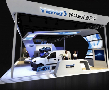 Modern Exhibition Hall-ID:337965017