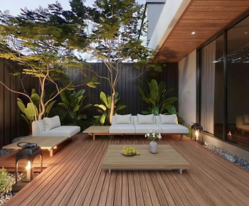 Modern Courtyard/landscape-ID:724832068