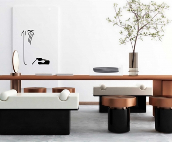 Modern Tea Tables And Chairs-ID:821789986