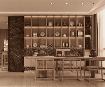 New Chinese Style Tea House-ID:448065041