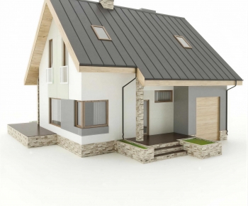 Modern Residential Building-ID:348928931