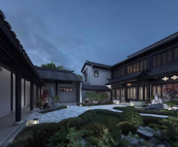 Chinese Style Courtyard/landscape-ID:989986903
