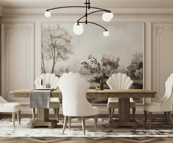 French Style Dining Room-ID:244705929