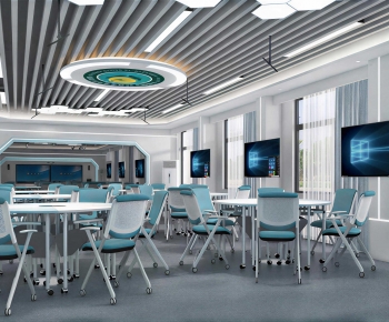 Modern Smart Classroom-ID:844425928