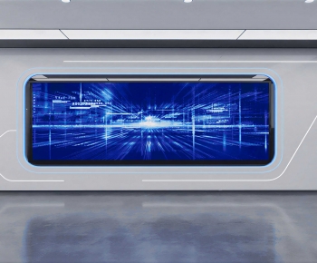 Modern Exhibition Hall-ID:317435033