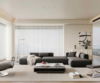 Modern A Living Room-ID:753982071