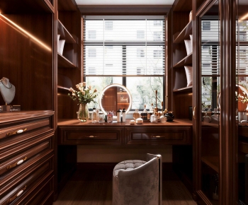 New Chinese Style Clothes Storage Area-ID:429990389