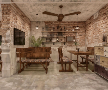 Industrial Style Cafe-ID:355782032