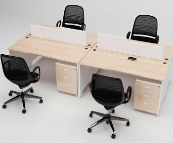 Modern Office Desk And Chair-ID:926568984