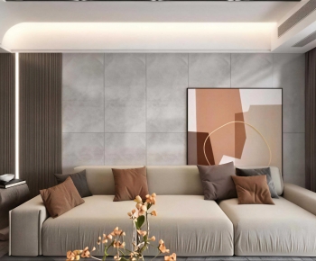 Modern A Living Room-ID:285899651