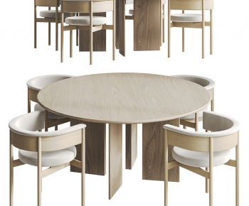 Modern Dining Table And Chairs-ID:969640976