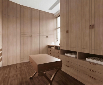 Modern Clothes Storage Area-ID:890959021