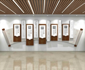 New Chinese Style Exhibition Hall-ID:635147095