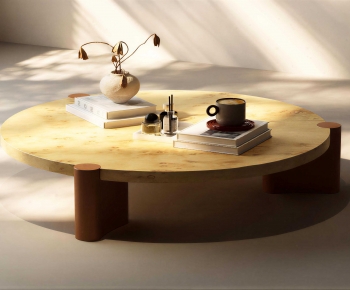 Wabi-sabi Style Coffee Table-ID:385867121
