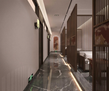 New Chinese Style Corridor-ID:491045004