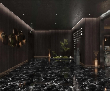 New Chinese Style Lobby Hall-ID:729445939