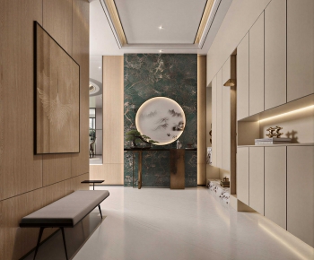 New Chinese Style Hallway-ID:827949058