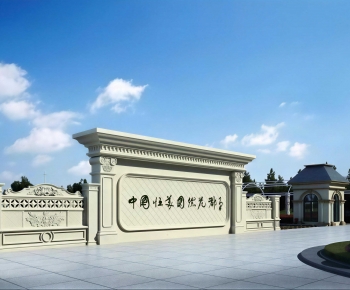 European Style Landscape Wall-ID:573129895