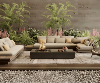 Modern Outdoor Sofa-ID:333271989