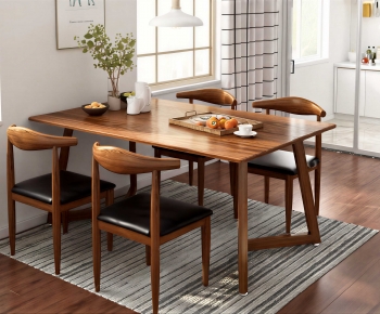 Modern Dining Table And Chairs-ID:511921889