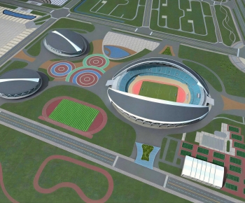 Modern Architectural Bird's-eye View Planning-ID:654357912