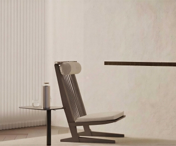 Wabi-sabi Style Lounge Chair-ID:587210891