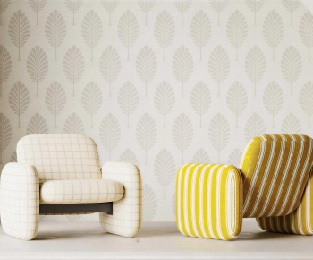 Modern Single Sofa-ID:758960245